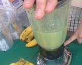 河越抹茶バナナスムージー作り方3写真