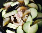 夜食にもオススメ♫豚肉と茄子の煮麺作り方3写真