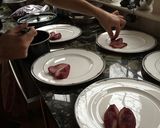 洋ナシの赤ワイン煮作り方3写真