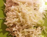 簡単☆美味☆白菜のシーザーサラダ☆作り方1写真