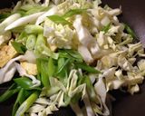 厚揚げとキャベツのピリ辛味噌炒め作り方3写真