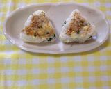 ▲大葉×チーズ！旨ダレ焼きおにぎりっ△作り方4写真
