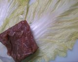 簡単! 豚肉の 白菜ロール トマトソース作り方4写真