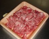 牛スジの味噌煮込み作り方1写真