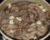 牛スジの味噌煮込み作り方2写真