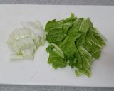 厚揚げと白菜のしらす卵とじ作り方2写真