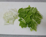 厚揚げと白菜のしらす卵とじ作り方2写真