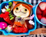 妖怪ウォッチ ニャンパチ先生❤︎キャラ弁作り方2写真