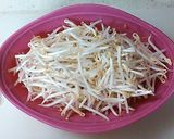 超簡単 子供が喜ぶ豆苗ともやしのサラダ作り方1写真
