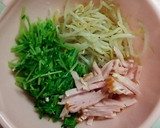 超簡単 子供が喜ぶ豆苗ともやしのサラダ作り方7写真