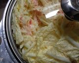 白菜消費！白ワインで白菜と豚バラ重ね蒸し作り方3写真