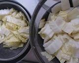 白菜と油揚げとエリンギの煮浸し作り方1写真