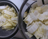 白菜と油揚げとエリンギの煮浸し作り方1写真