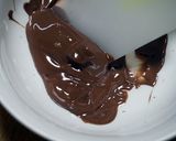 ハートの焼きチョコ作り方1写真