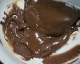 ハートの焼きチョコ作り方2写真
