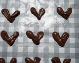 ハートの焼きチョコ作り方3写真