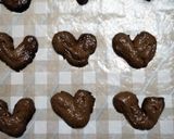 ハートの焼きチョコ作り方4写真