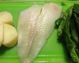 ほうれん草とカレイの中期(7ヶ月)離乳食作り方1写真