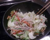 塩糀を使って♪野菜たっぷり塩焼きそば作り方3写真