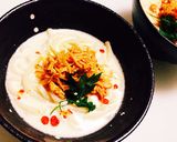 ＊もやしとなめたけのラー油炒め＊担々麺作り方3写真