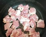 鶏とごぼうの煮物作り方3写真