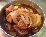 簡単10分☆冷めても美味しいカツ丼弁当作り方3写真