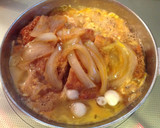 簡単10分☆冷めても美味しいカツ丼弁当作り方4写真