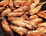 鳥手羽中の甘辛焼き作り方2写真