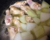 鶏手羽と大根のカンタン酢の煮物作り方5写真
