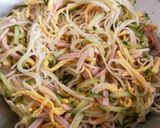 そうめんで！春雨サラダ風作り方8写真