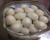 「燻製」うずらタマゴ作り方1写真