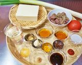 サバとトマトの麻婆豆腐作り方1写真