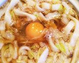 すき焼き風うどんver簡単作り方5写真