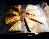 簡単！朝食＊ベーコンとバジルのスコーン＊作り方6写真