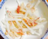 スルメ大根✨マヨ醤油和え❤️作り方1写真