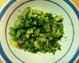 弁当に野菜を！ツナとブロッコリーの卵焼き作り方3写真
