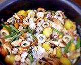 椎茸香る簡単炊き込みご飯作り方9写真