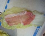 ちょー簡単！レンジで豚小間ロール白菜作り方2写真