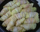 ちょー簡単！レンジで豚小間ロール白菜作り方3写真