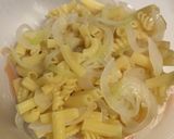 お腹満足!温泉卵のせケチャップマカロニ作り方4写真