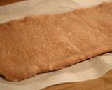 ハート型の折り込みチョコパン作り方6写真