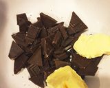 板チョコとHMで！☆簡単バナナパウンド♡作り方1写真