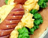 朝食・ランチにパンケーキサンド♪作り方1写真