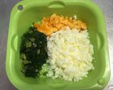 まろうま♪たまごとほうれん草のサラダ作り方3写真