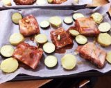 豚スペアリブで簡単オーブン焼き！！作り方3写真