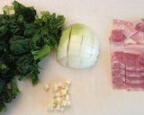 シチューの素で簡単クリームパスタ作り方1写真