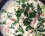 シチューの素で簡単クリームパスタ作り方5写真