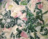 シチューの素で簡単クリームパスタ作り方6写真