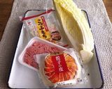 白菜と餅の餃子作り方1写真