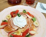 たまごなし！ふわ♡もちホットケーキ作り方6写真